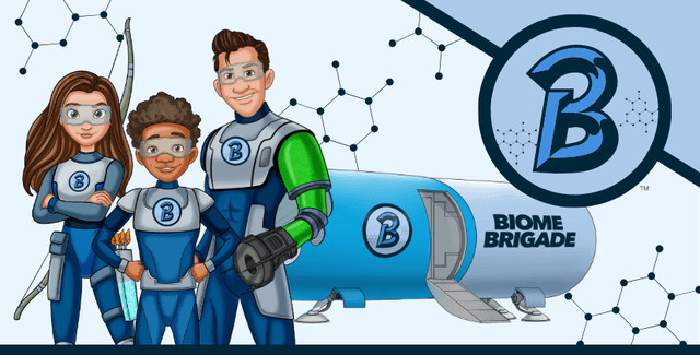 Biome Brigade Mascot
